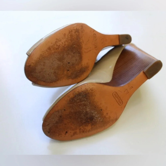 Coach Lessa peep toe wedges - Picture 5 of 13